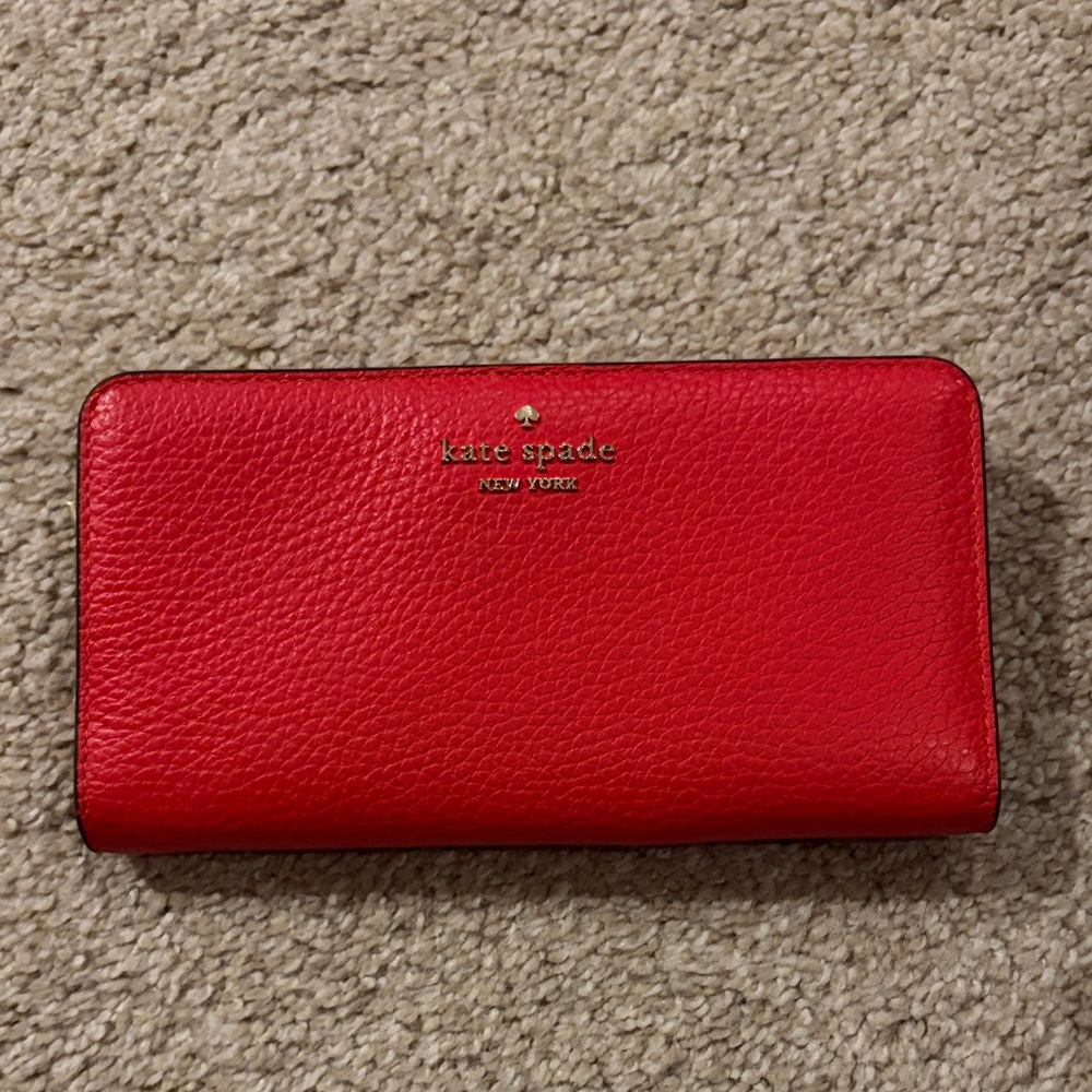 Kate Spade Vibrant Red Wallet
